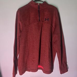 Under Armour Maroon Quarter-Zip Top